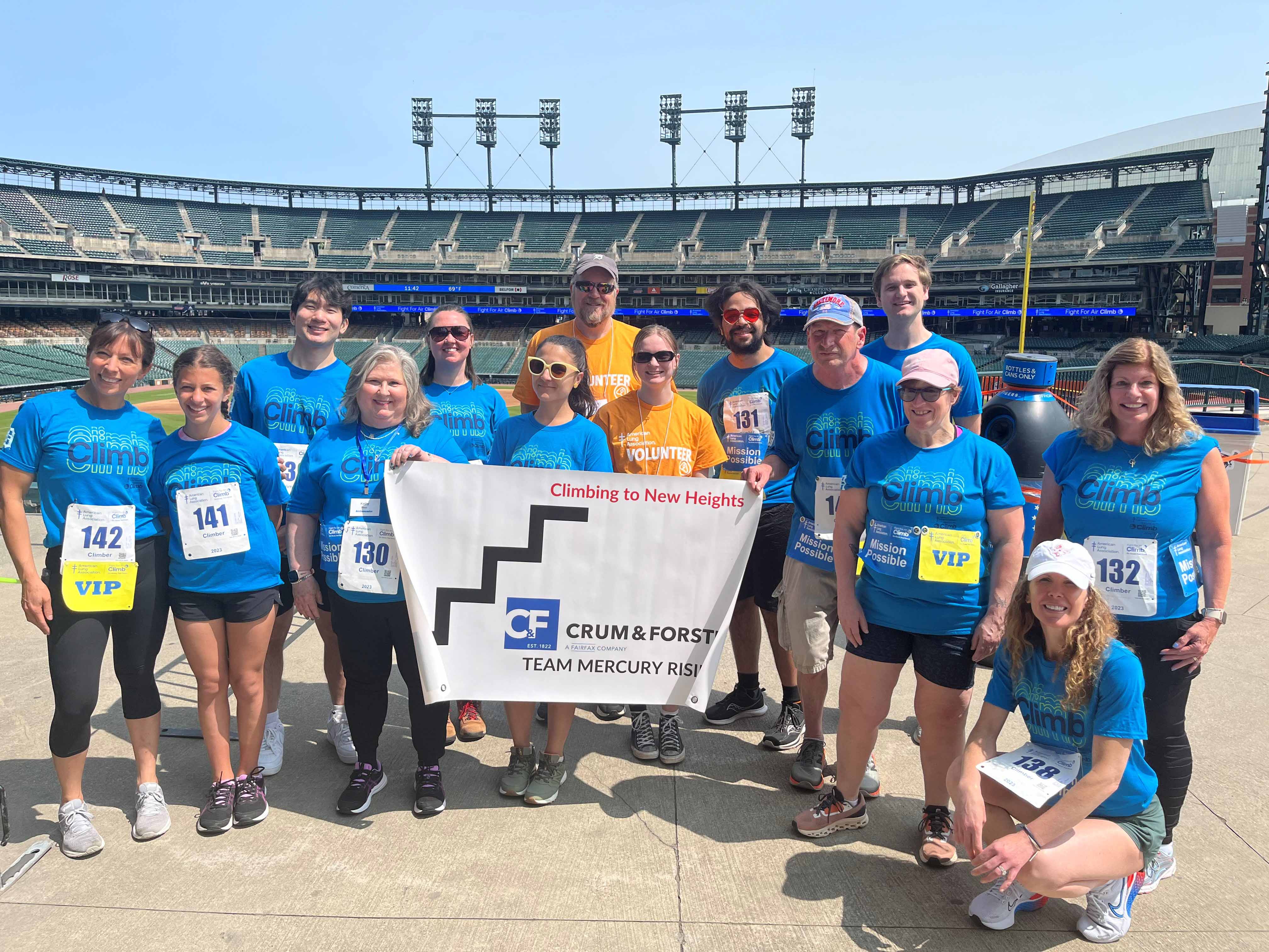 OS Joins Forces with Crum & Forster to Support American Lung Association's Fight for Air Climb